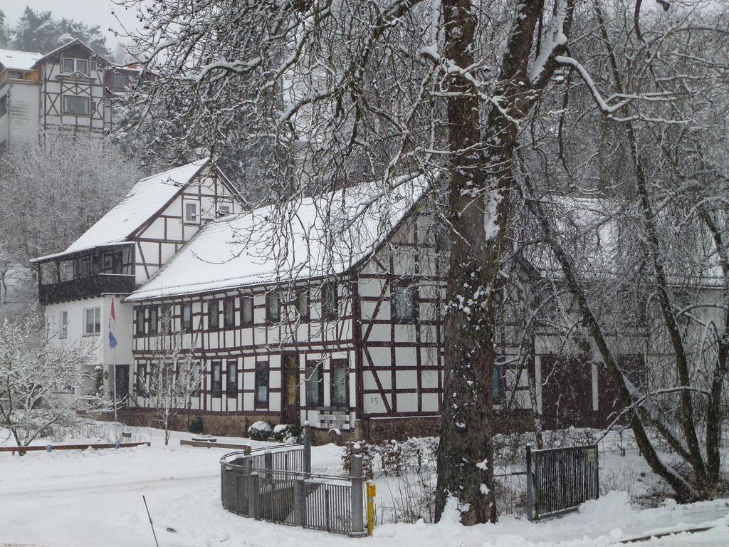 Hotel Pension Gelpkes Muehle Бад Захса Екстериор снимка