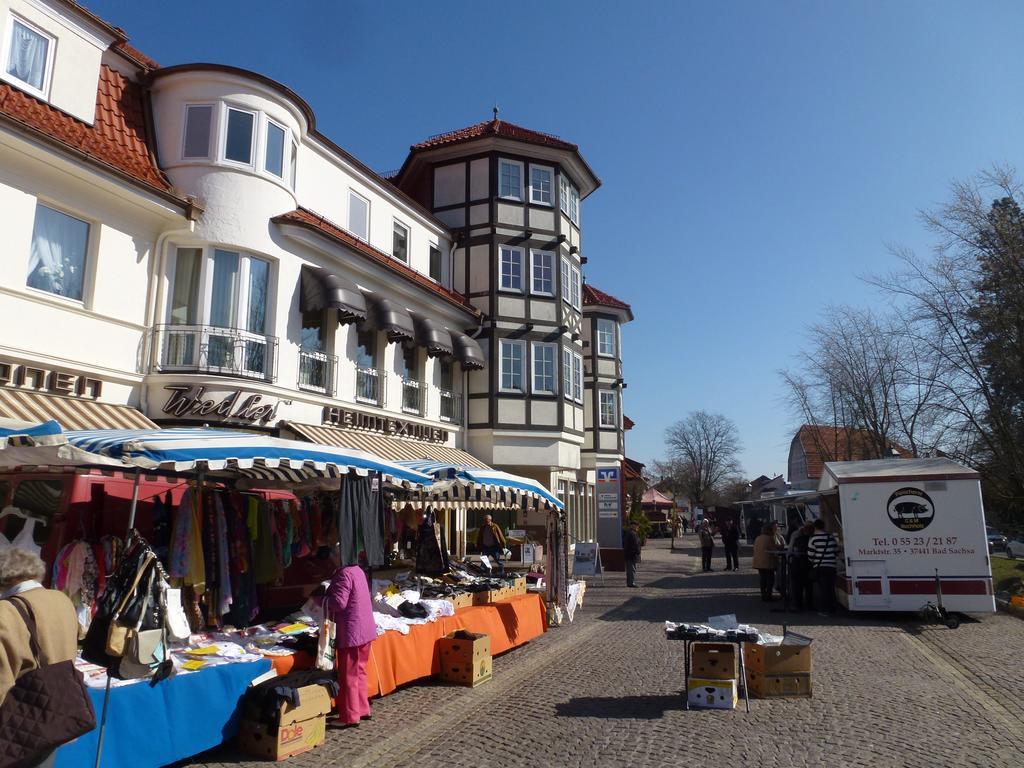 Hotel Pension Gelpkes Muehle Бад Захса Екстериор снимка