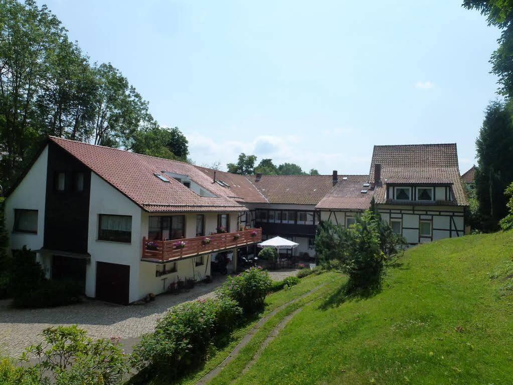 Hotel Pension Gelpkes Muehle Бад Захса Екстериор снимка