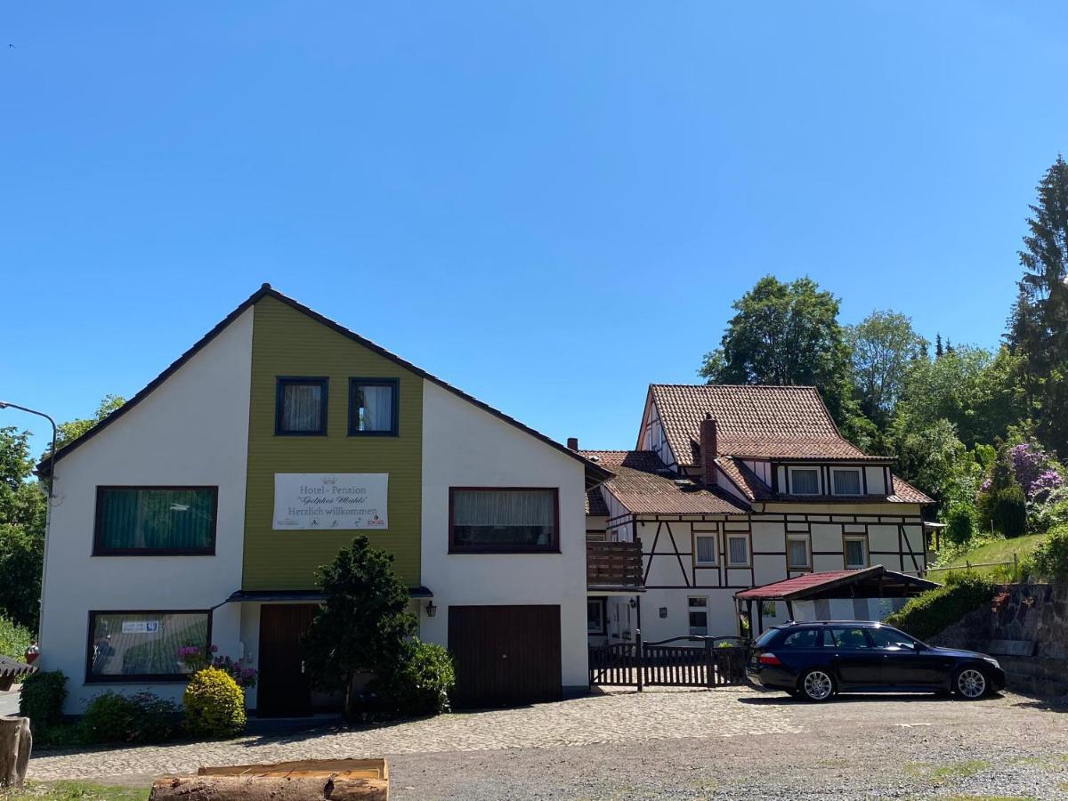 Hotel Pension Gelpkes Muehle Бад Захса Екстериор снимка